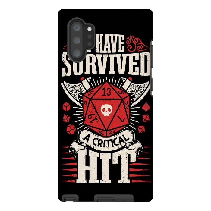 Galaxy Note 10 plus StrongFit I have survived a critical Hit - RPG by LM2Kone