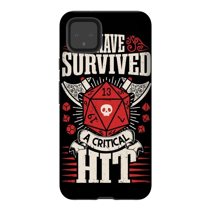 Pixel 4XL StrongFit I have survived a critical Hit - RPG by LM2Kone