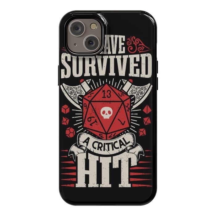 iPhone 14 Plus StrongFit I have survived a critical Hit - RPG by LM2Kone