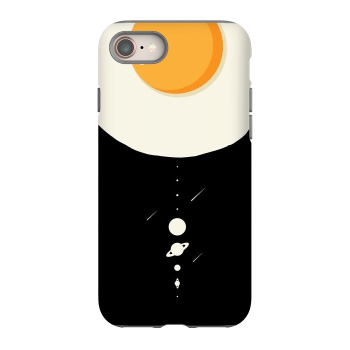 iPhone 8 StrongFit Fried egg solar system by LM2Kone