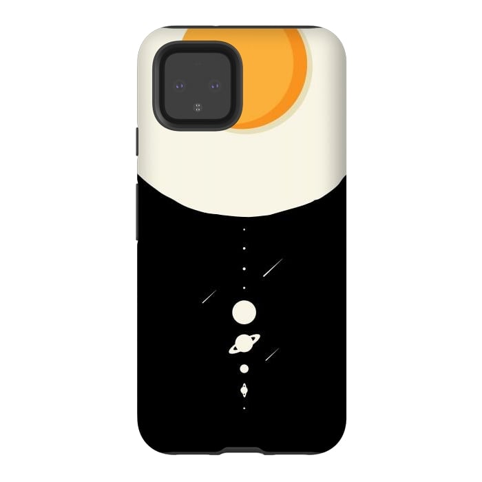 Pixel 4 StrongFit Fried egg solar system by LM2Kone