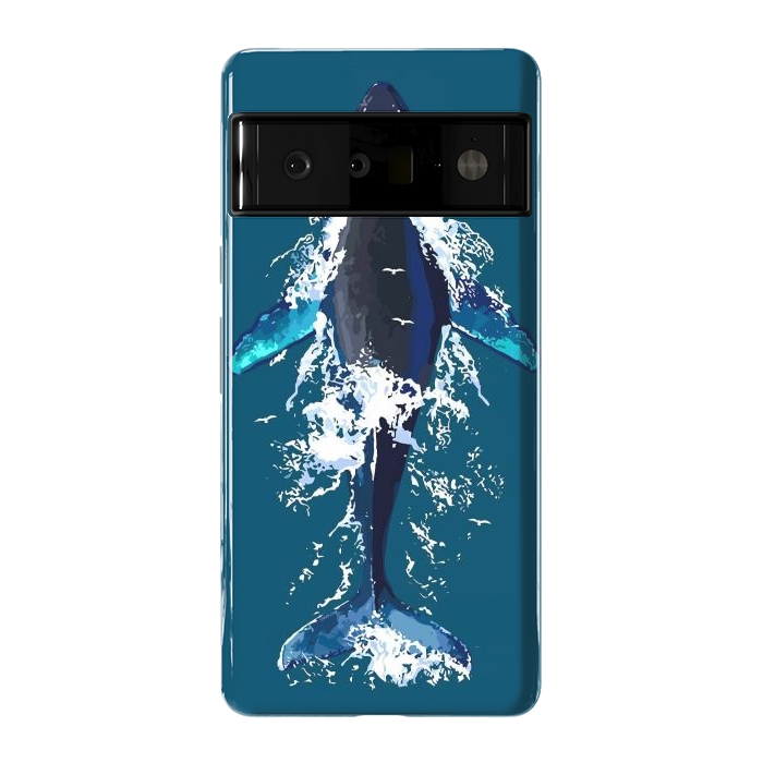 Pixel 6 Pro StrongFit Humpback whale in ocean by LM2Kone