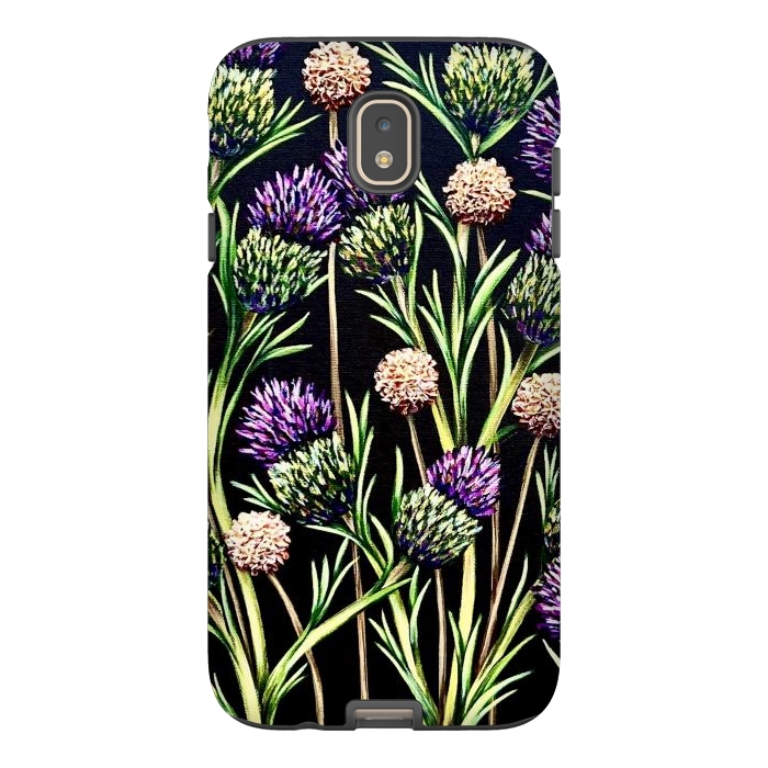 Galaxy J7 StrongFit Thistle  by Denise Cassidy Wood