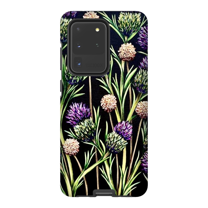 Galaxy S20 Ultra StrongFit Thistle  by Denise Cassidy Wood