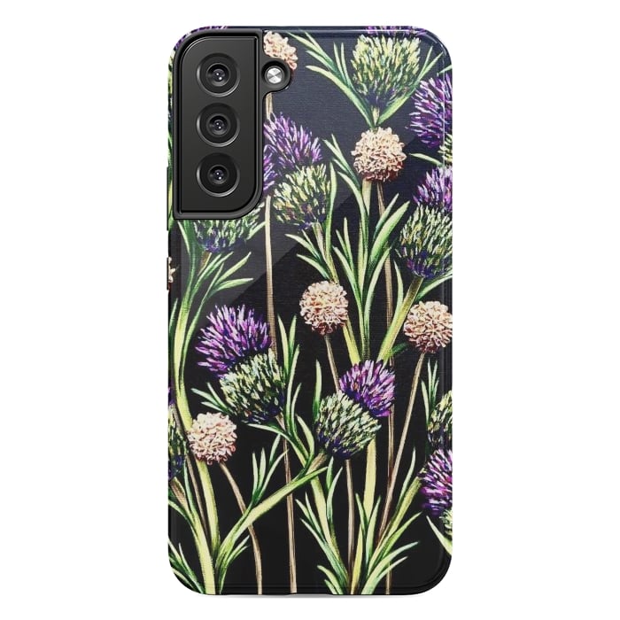 Galaxy S22 plus StrongFit Thistle  by Denise Cassidy Wood