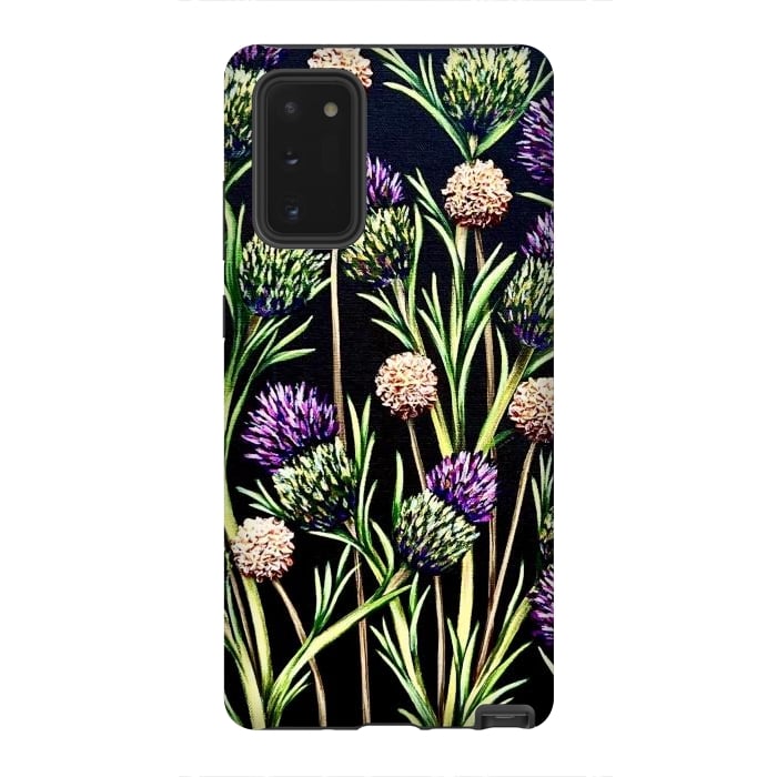 Galaxy Note 20 StrongFit Thistle  by Denise Cassidy Wood