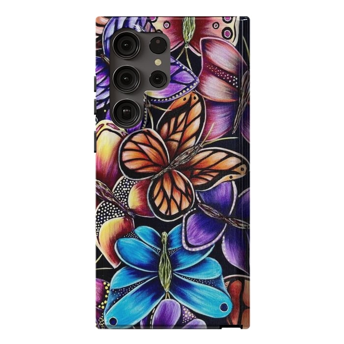 Galaxy S23 Ultra StrongFit Butterflies by Denise Cassidy Wood