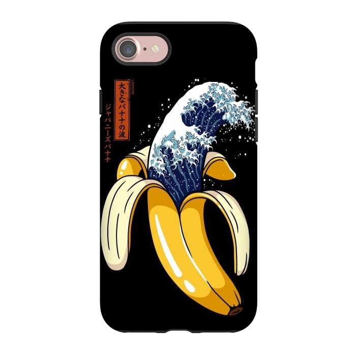 iPhone 7 StrongFit The Great Wave of Banana by LM2Kone