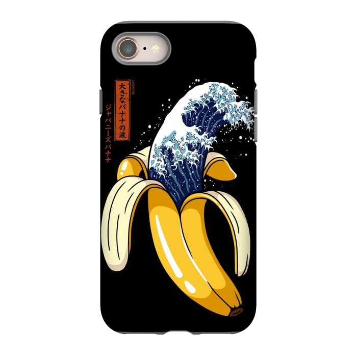 iPhone 8 StrongFit The Great Wave of Banana by LM2Kone