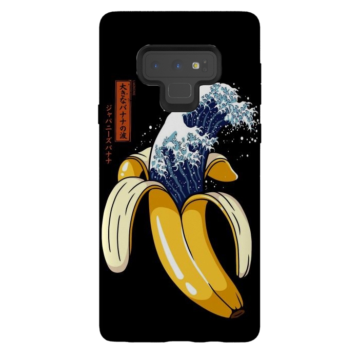 Galaxy Note 9 StrongFit The Great Wave of Banana by LM2Kone