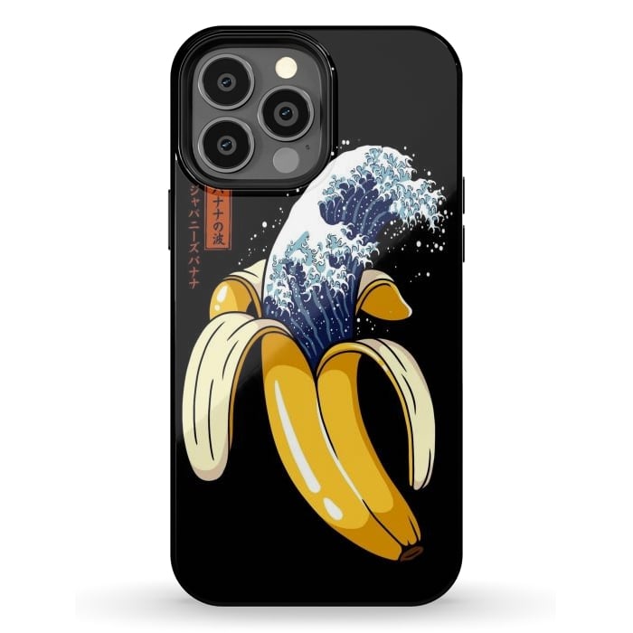 iPhone 13 Pro Max StrongFit The Great Wave of Banana by LM2Kone