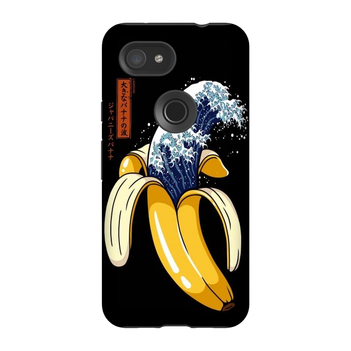Pixel 3A StrongFit The Great Wave of Banana by LM2Kone