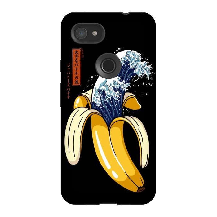 Pixel 3AXL StrongFit The Great Wave of Banana by LM2Kone