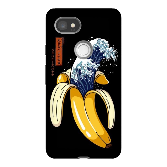 Pixel 2XL StrongFit The Great Wave of Banana by LM2Kone