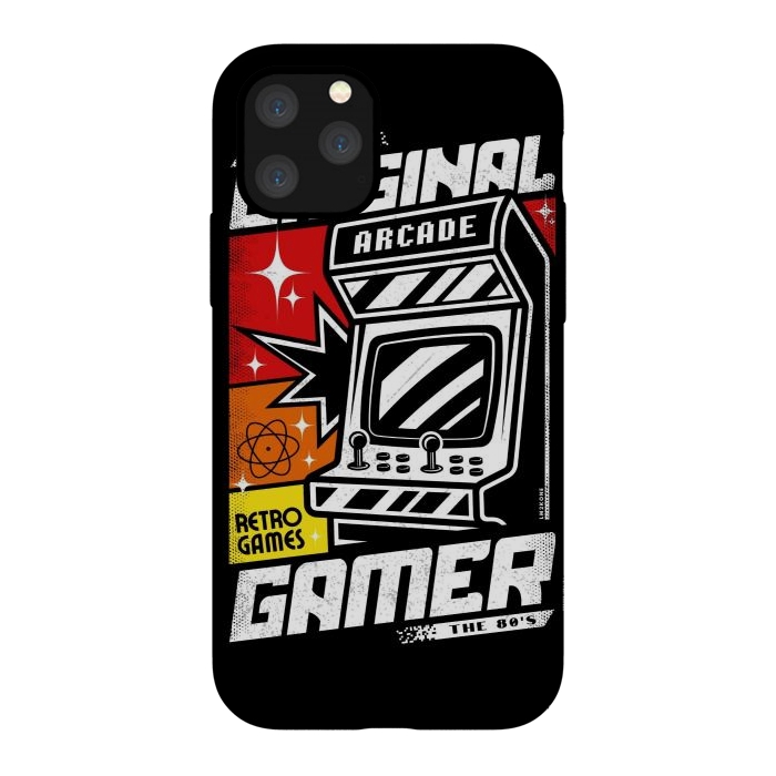 iPhone 11 Pro StrongFit Retro Original Gamer Arcade by LM2Kone