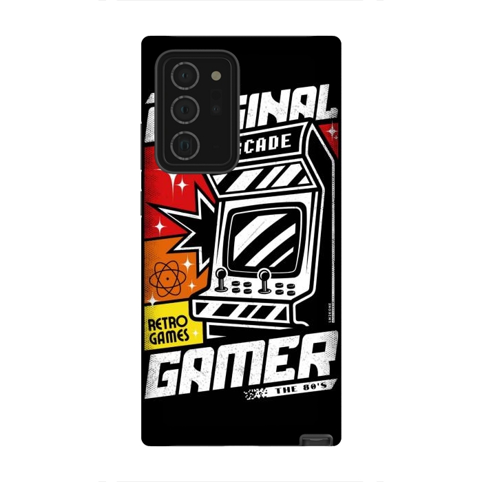 Galaxy Note 20 Ultra StrongFit Retro Original Gamer Arcade by LM2Kone