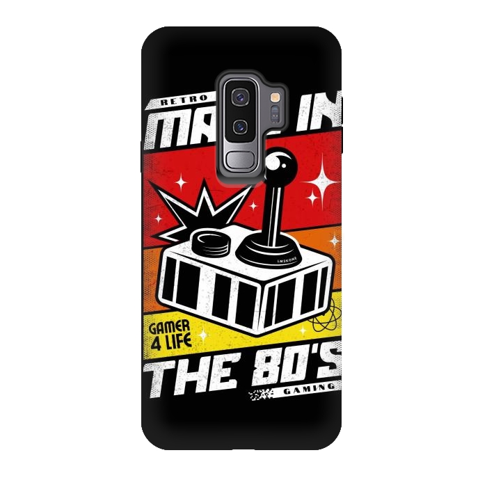 Galaxy S9 plus StrongFit Made In The 80's - Retro gaming by LM2Kone