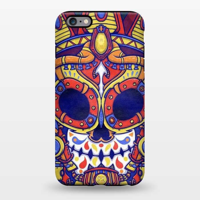 iPhone 6/6s plus StrongFit Warrior mask by Manuvila