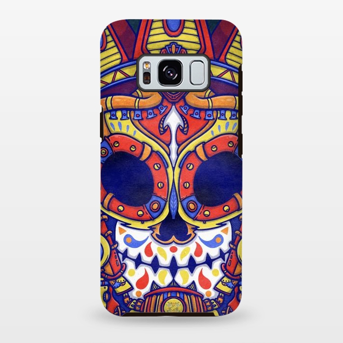 Galaxy S8 plus StrongFit Warrior mask by Manuvila