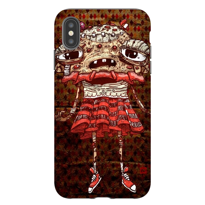 iPhone Xs Max StrongFit precious girl by Manuvila