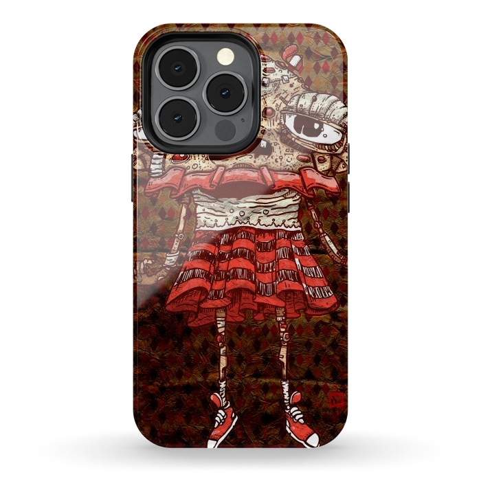 iPhone 13 pro StrongFit precious girl by Manuvila