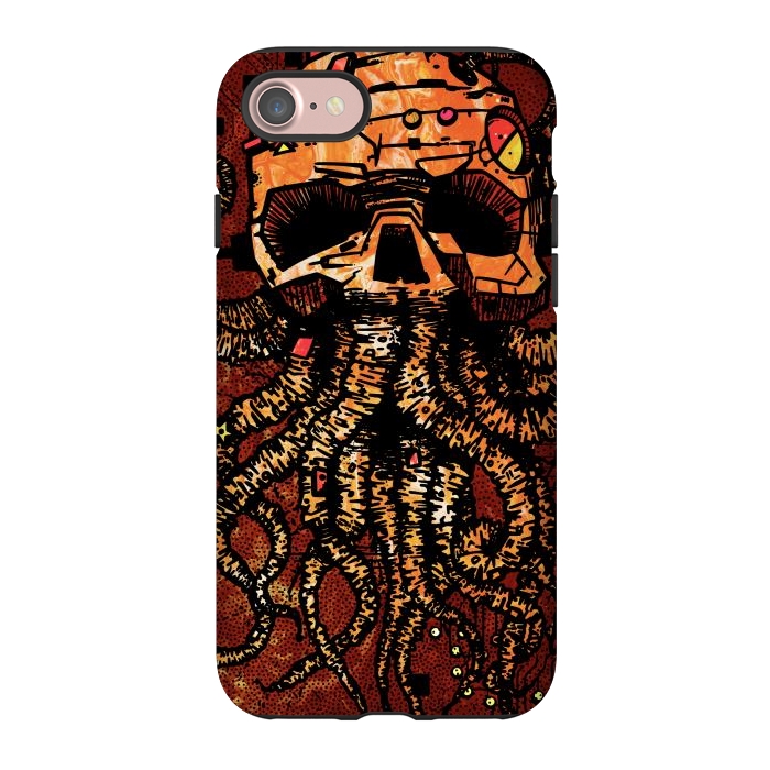 iPhone 7 StrongFit Skull tentacles by Manuvila