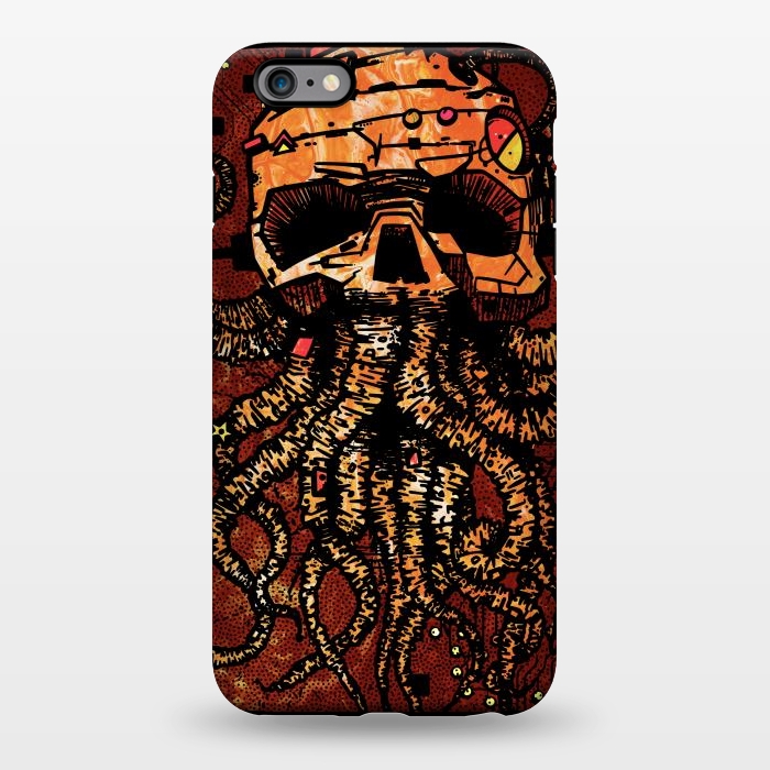 iPhone 6/6s plus StrongFit Skull tentacles by Manuvila