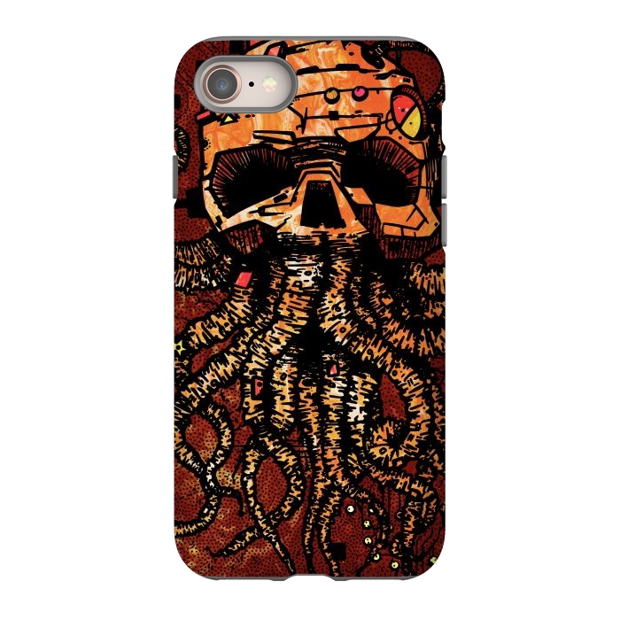 iPhone 8 StrongFit Skull tentacles by Manuvila