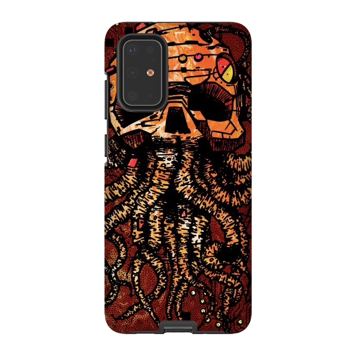 Galaxy S20 Plus StrongFit Skull tentacles by Manuvila
