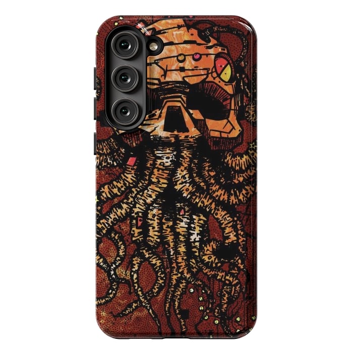 Galaxy S23 Plus StrongFit Skull tentacles by Manuvila