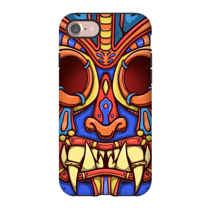iPhone 7 StrongFit terror mask by Manuvila