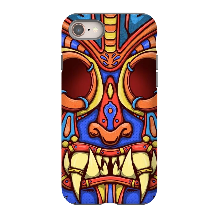 iPhone 8 StrongFit terror mask by Manuvila