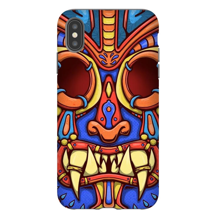 iPhone Xs Max StrongFit terror mask by Manuvila