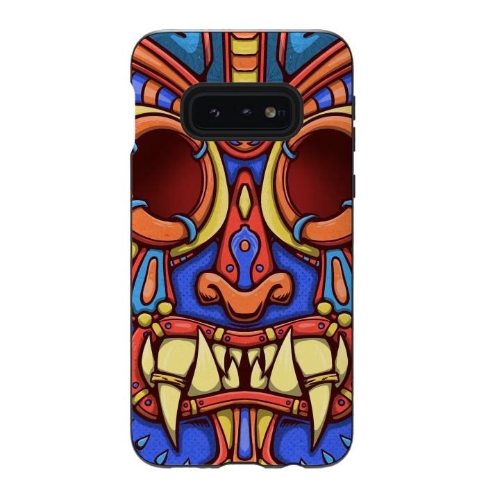 Galaxy S10e StrongFit terror mask by Manuvila