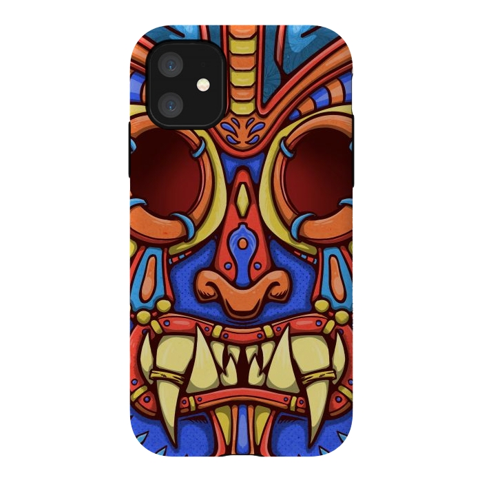 iPhone 11 StrongFit terror mask by Manuvila