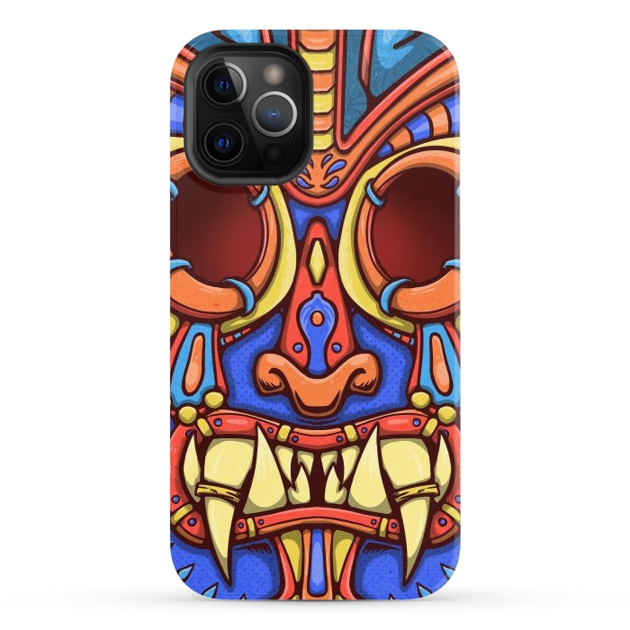 iPhone 12 Pro StrongFit terror mask by Manuvila