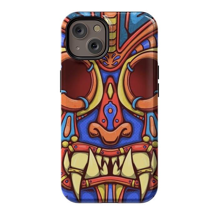 iPhone 14 StrongFit terror mask by Manuvila