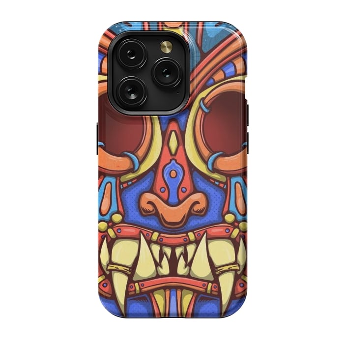 iPhone 15 Pro StrongFit terror mask by Manuvila