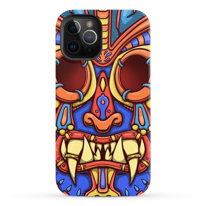 iPhone 12 Pro Max StrongFit terror mask by Manuvila