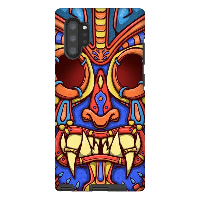 Galaxy Note 10 plus StrongFit terror mask by Manuvila