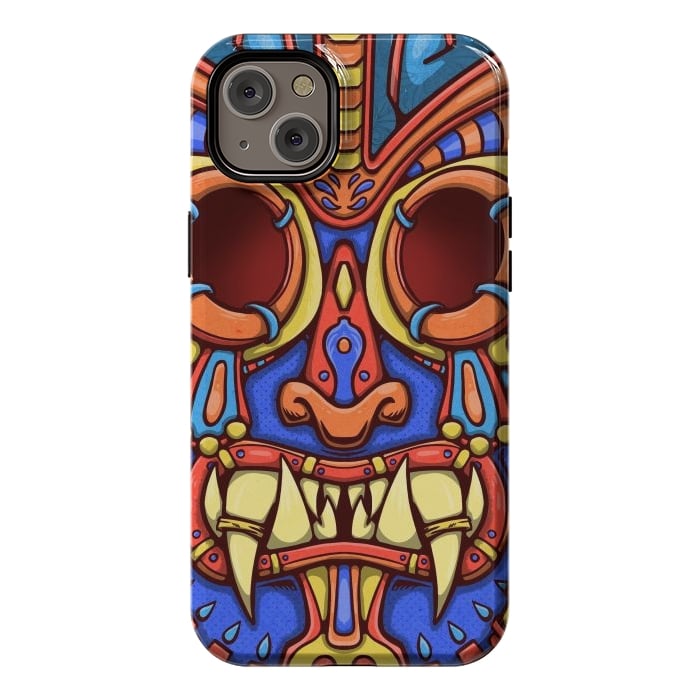 iPhone 14 Plus StrongFit terror mask by Manuvila
