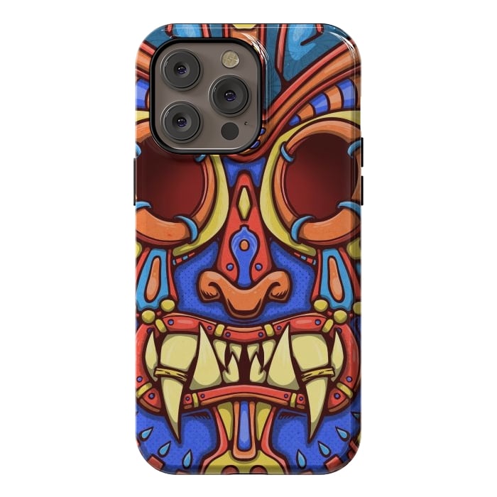 iPhone 14 Pro max StrongFit terror mask by Manuvila