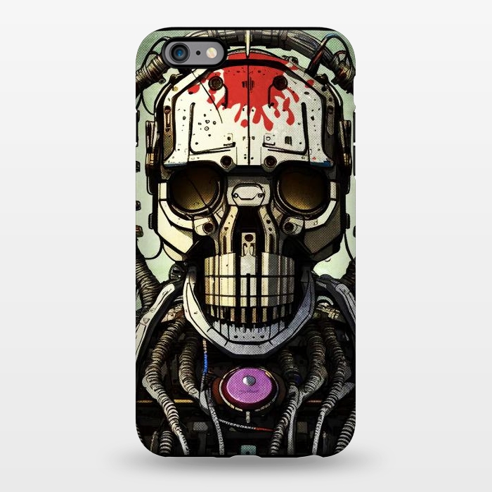 iPhone 6/6s plus StrongFit metal skull by Manuvila