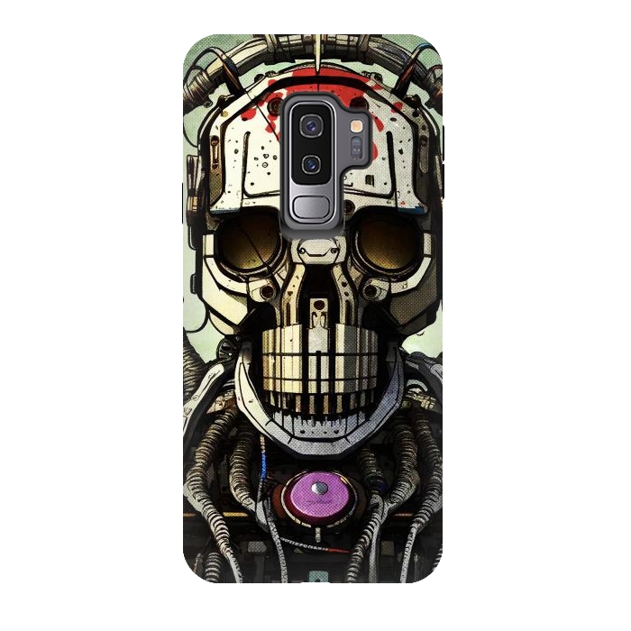 Galaxy S9 plus StrongFit metal skull by Manuvila