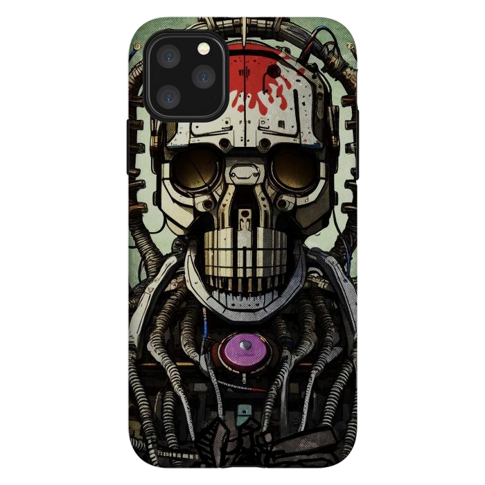 iPhone 11 Pro Max StrongFit metal skull by Manuvila