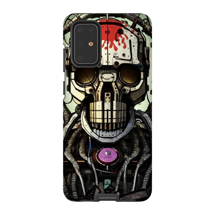Galaxy S20 Plus StrongFit metal skull by Manuvila