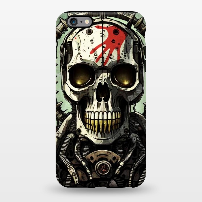iPhone 6/6s plus StrongFit Metal skull2 by Manuvila