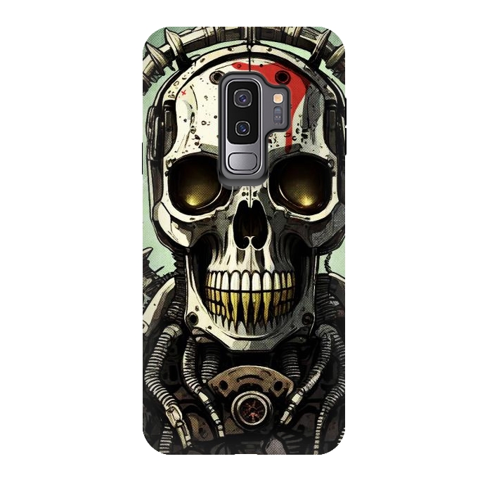 Galaxy S9 plus StrongFit Metal skull2 by Manuvila