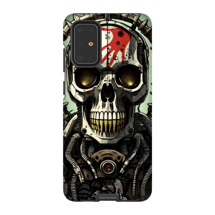 Galaxy S20 Plus StrongFit Metal skull2 by Manuvila