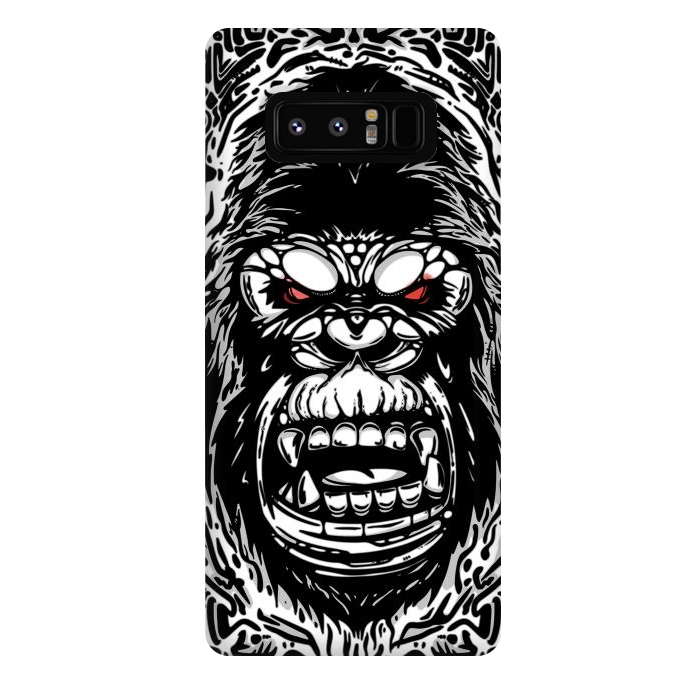 Galaxy Note 8 StrongFit Gorilla face by Manuvila